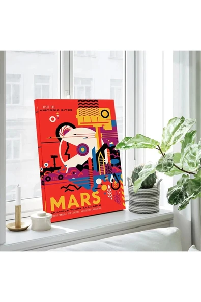 Gezegenler Serüveni Kanvas Tablo - Resim 3