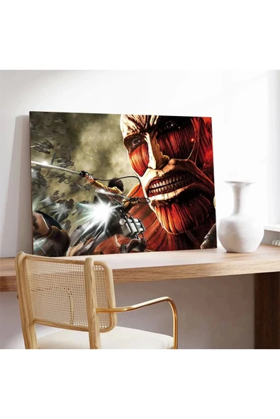 Attack On Titan Kanvas Tablo - Resim 3