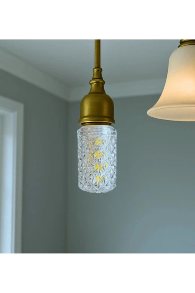 10W Dekoratif Kristal Ampul E27 Led Beyaz Renk 1200 Lümen