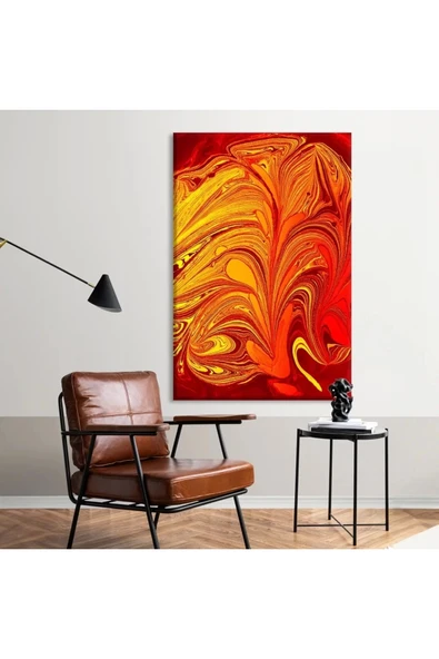 Alev Dalgaları Kanvas Tablo ürün görseli