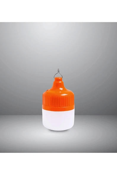 20W Usb Şarjlı Kamp Ampulü - Şarjlı Kamp Çadır Lambası 6500K - 1