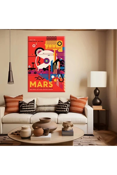 Gezegenler Serüveni Kanvas Tablo ürün görseli