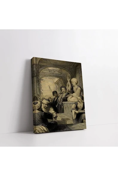 Sokak Müzisyenleri Kanvas Tablo - Resim 3