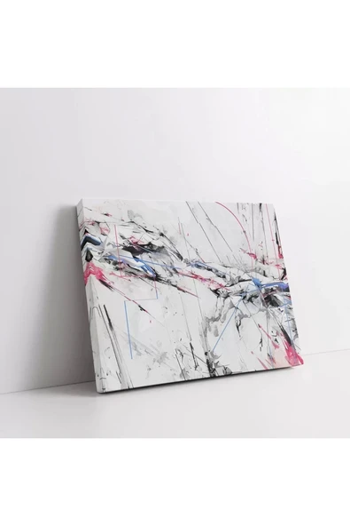 Modern Çizgilerin Zarafeti Kanvas Tablo - Resim 2