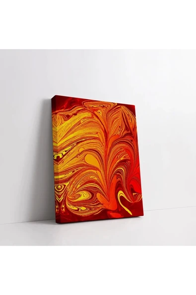 Alev Dalgaları Kanvas Tablo - Resim 2