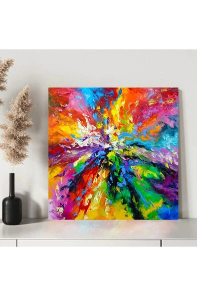 Renk Cümbüşü Kanvas Tablo - Resim 3