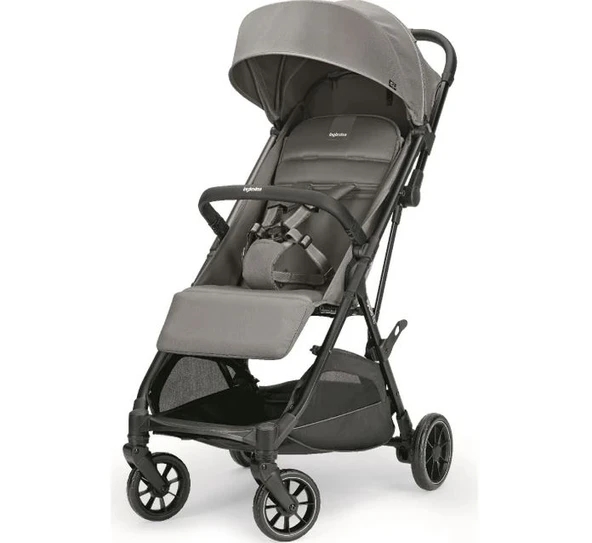 Inglesina Now Kendiliğinden Katlanan Kabin Boy Bebek Arabası Snap Grey ürün görseli