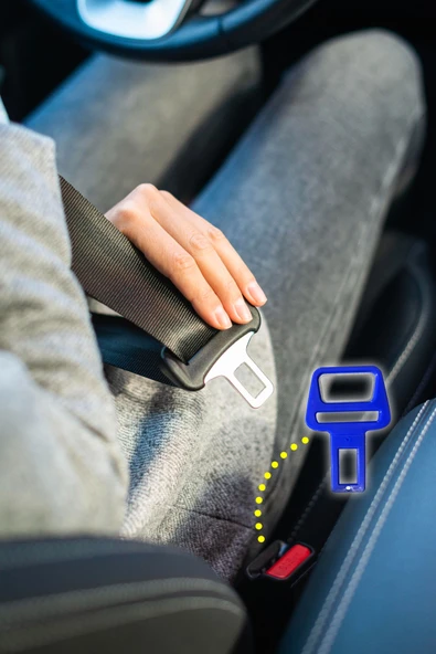 Emniyet Kemeri Aparatı, Şişe Açıcı, Evrensel Uyumlu - Resim 6