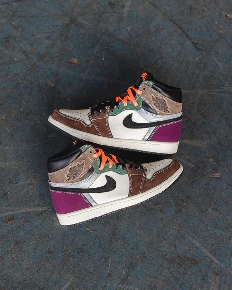 Nike Air Jordan 1 Retro High OG DH3097-001 Erkek Spor Ayakkabısı - Resim 8