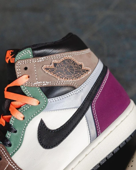 Nike Air Jordan 1 Retro High OG DH3097-001 Erkek Spor Ayakkabısı - Resim 10