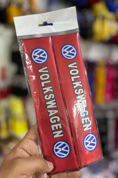 Volswagen Tasarım Baskılı, Emniyet Kemeri Yumuşatıcı Ped - Resim 2