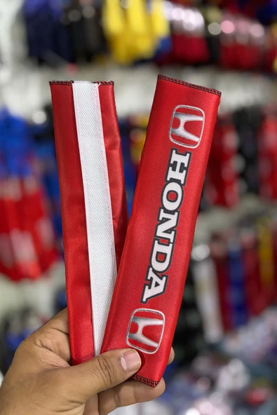 Honda Tasarım Baskılı, Emniyet Kemeri Yumuşatıcı Ped - Resim 3