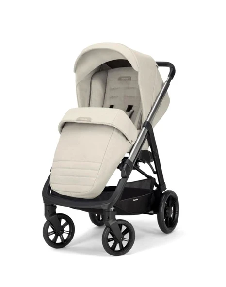 Inglesina Aptica Bej Tek Elle Katlanabilen Çift Yönlü Bebek Arabası Cashmere Beige - 1