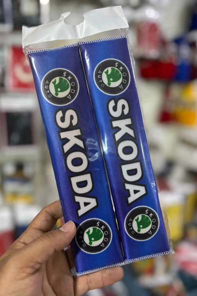 Skoda Tasarım Baskılı, Emniyet Kemeri Yumuşatıcı Ped ürün görseli