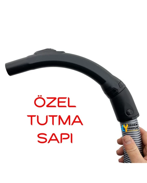 Arnica Uyumlu Bora 5000 Süpürge Katlanmaz Dayanıklı Güçlü Hortumu KİLİTLİ - 4