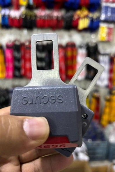 Emniyet Kemeri Uzatıcı Aparat, Susturucu Evrensel Uyumlu, Mavi Renk ürün görseli