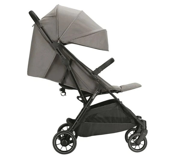 Inglesina Now Kendiliğinden Katlanan Kabin Boy Bebek Arabası Snap Grey - Resim 2