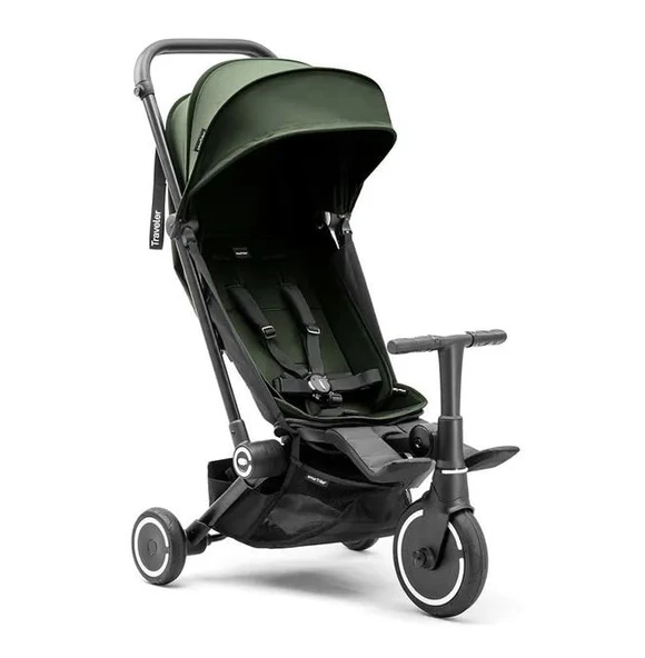 Smartrike Traveler Hepsi Bir Arada Aktif Kabin Boy Bebek Arabası ve Bisiklet - Resim 2