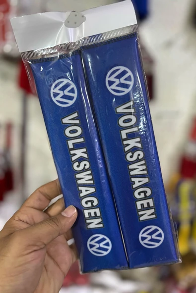 Volswagen Tasarım Baskılı, Emniyet Kemeri Yumuşatıcı Ped - Resim 5