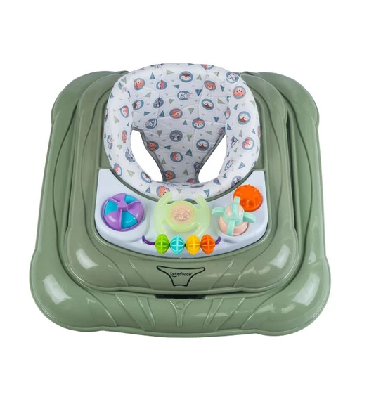 Baby Force Lüks Müzikli Yürüteç Açık Yeşil - Resim 4