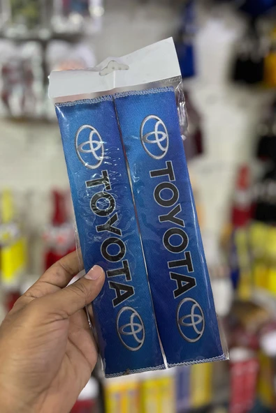 Toyota Tasarım Baskılı, Emniyet Kemeri Yumuşatıcı Ped - Resim 5