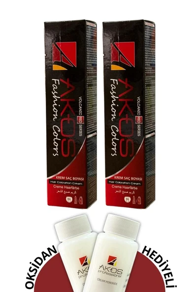 Akos 2'li Oksidan Hediyeli Tüp Boya Seti 7.52 Çilek