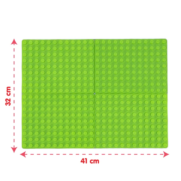 LegoDuploUyumlu Yeşil Tablalı Maxi Boy Zemin 41x32 cm - Resim 2