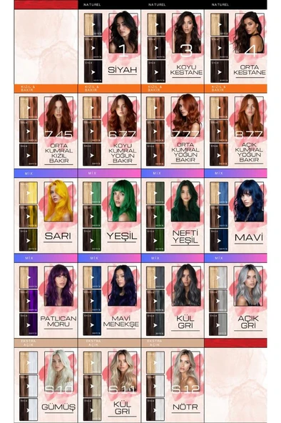 Akos 2'li Oksidan Hediyeli Tüp Boya Seti 4.3 Dore Kahve - 3