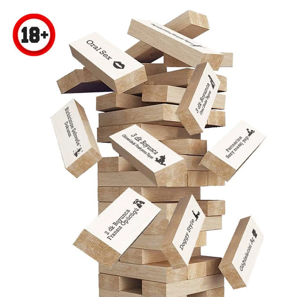YETİŞKİN JENGA OYUNU - 2