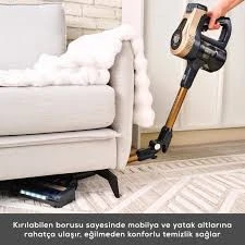 Karaca Vantuz Power Up Pro Dikey Süpürge Mineral Gold - Resim 5
