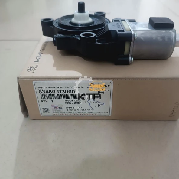 Hyundai Tucson 2015-18 Ön Sağ Cam Motoru Mobis.82460D3000 ürün görseli 1