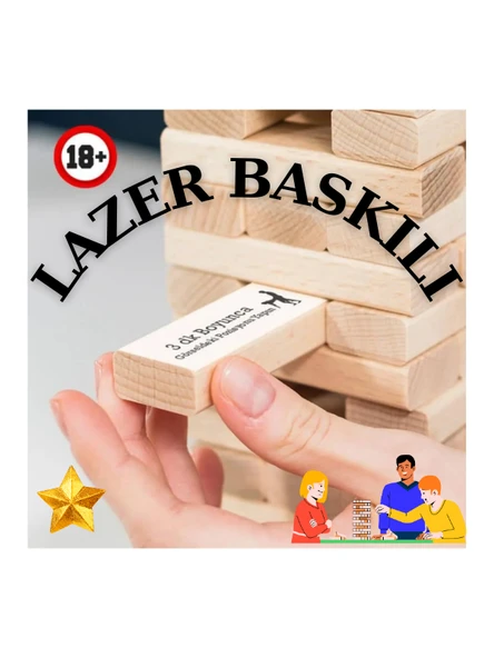YETİŞKİN JENGA OYUNU - 1
