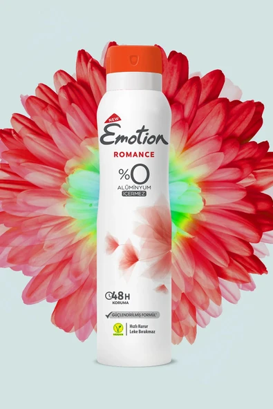 Emotion Romance Kadın Vegan Deodorant 150 Ml Hızlı Kurur, Leke Bırakmaz - 4
