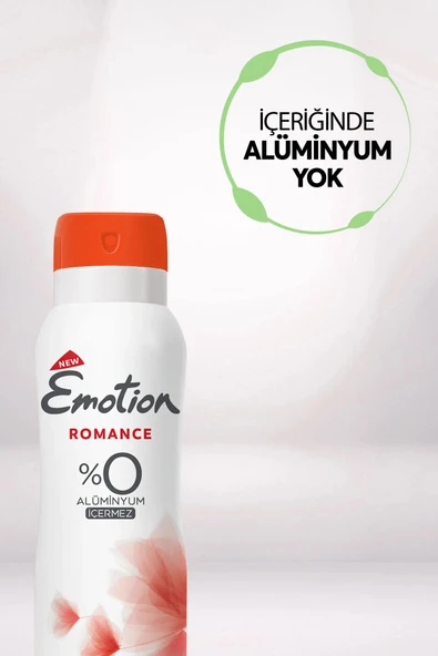 Emotion Romance Kadın Vegan Deodorant 150 Ml Hızlı Kurur, Leke Bırakmaz - 5