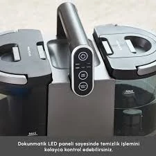 Karaca Vantuz Deepclean Buharlı Halı ve Koltuk Yıkama Makinesi Antrasit - Resim 4