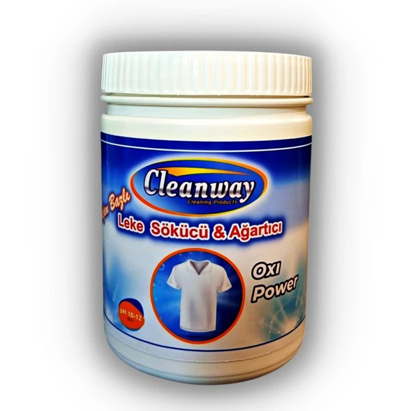 Cleanway Oksijen Bazlı Toz Çamaşır Ağartıcı & Leke Sökücü (1 Kg) ürün görseli