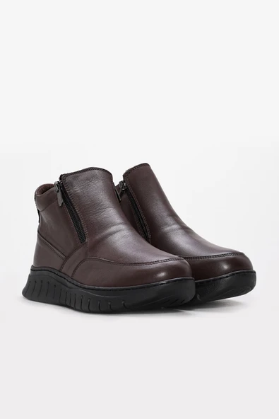 Hakiki Deri  Kadın Klasik Bot 583SZA2602 - Resim 9