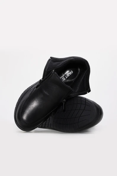 Hakiki Deri  Kadın Klasik Bot 583SZA2602 - Resim 3