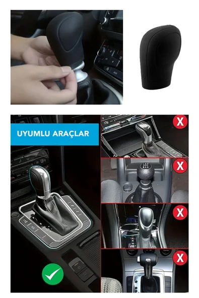 DSG Logolu Otomatik Şanzuman Kılıfı, DSG Modelleri ile Uyumlu, Dayanıklı Silikon Yapı - Resim 10