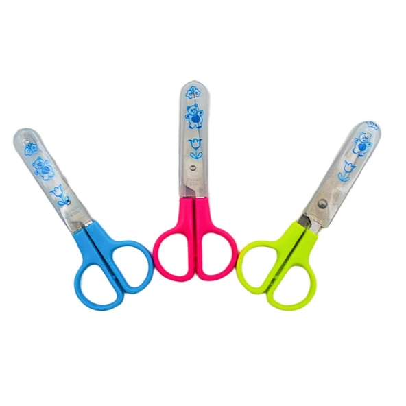 Gen-Of Korumalı Okul Makası Renkli (6021) - 2