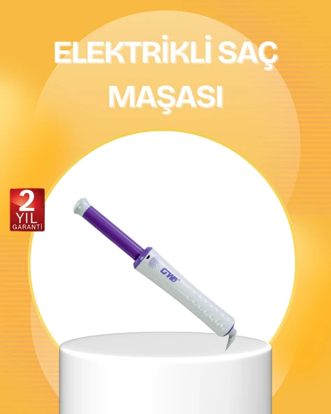 GW Taşınabilir Saç Maşası – Tourmaline Seramik, Negatif İyon Teknolojisi ürün görseli 1