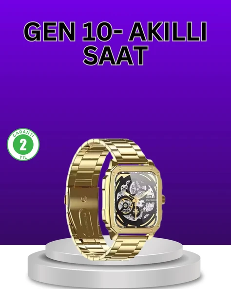 IOS ve Android Uyumlu Akıllı Saat Nabız Uyku Spor Fonksiyonlu ürün görseli 1