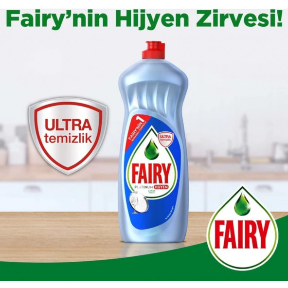 Fairy Platinum Hijyen Sıvı Bulaşık Deterjanı 1000 Ml. - 5
