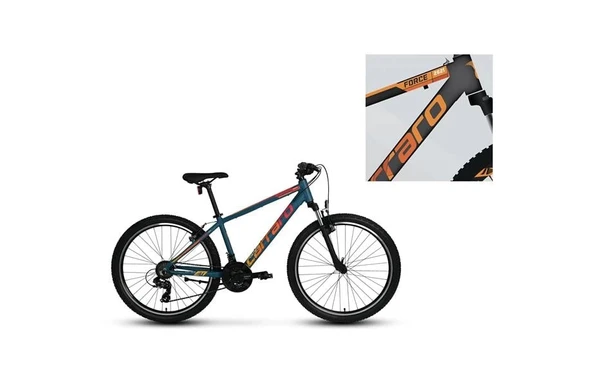 CARRARO FORCE 600 ERKEK DAĞ BİSİKLETİ 432H V 26 JANT 21 VİTES ANTRASİT TURUNCU BEYAZ ürün görseli