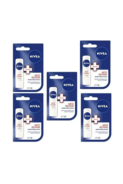NIVEA LİP DUDAK KORUYUCU-MED REPAIR-SPF15 ürün görseli