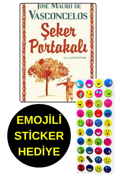 EMOJİLİ  STİCKER HEDİYE  - OKUL ÖNCESİ RESİMLİ KİTAPLAR  - ŞEKER PORTAKALI ürün görseli