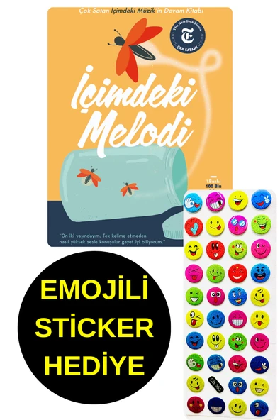 EMOJİLİ  STİCKER HEDİYE  - OKUL ÖNCESİ RESİMLİ KİTAPLAR  - İÇİMDEKİ MELODİ ürün görseli
