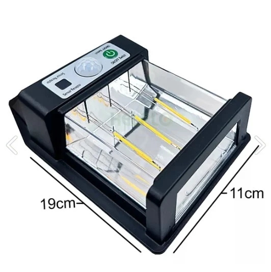 Güneş Enerjili Hareket Sensörlü Duvar Lambası - 3