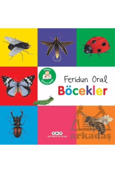 Minik Kitaplarım Böcekler ürün görseli