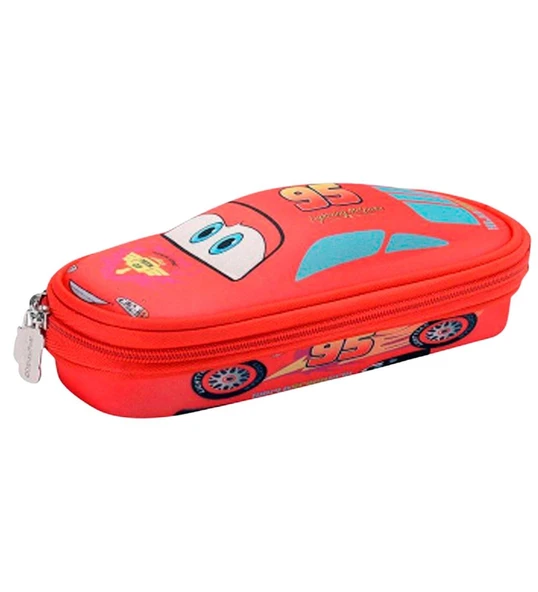Cars Lightning McQueen Çanta ve Kalemlik Seti | Lisanslı Çocuk Okul Çantası - 4